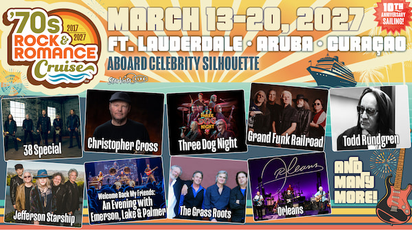 Special Invitation for Rock and Romance Cruise 2027!